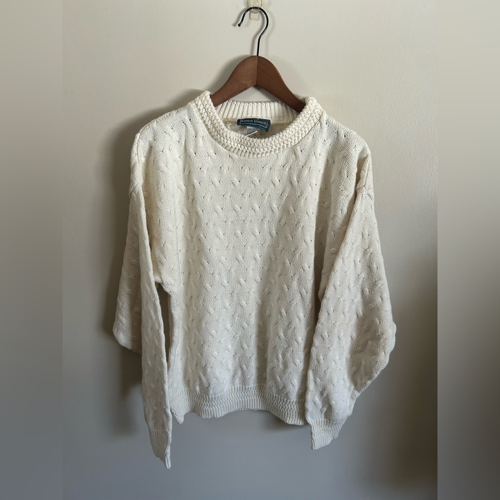 Vintage | Kenneth Roberts Off-White Knit Sweater